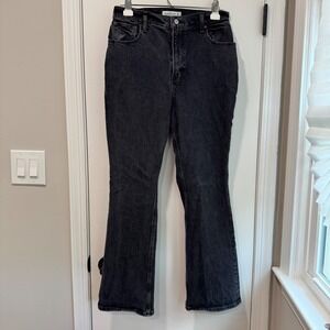 Abercrombie & Fitch '70s Vintage Flare Ultra High Rise Jeans Black Size 29/8S